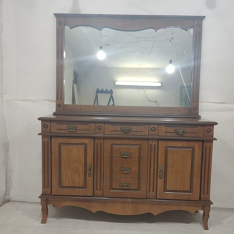 آینه کنسول مدل یاس وسط کشو فروش به صورت نقد و اقساط چوب راش گرجستان ضمانت 36 ماهه بسیار شیک و زیبا