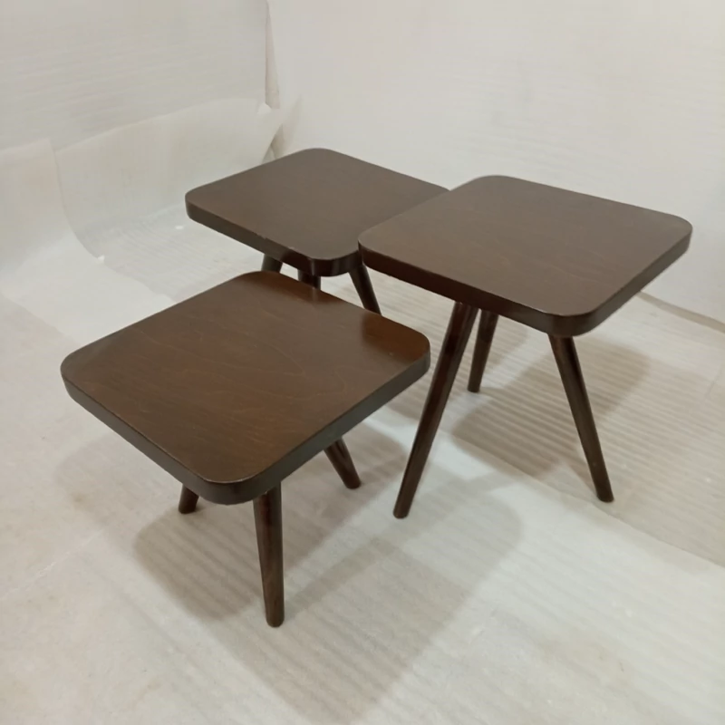 میز عسلی مربع مدل پازلی فروش به صورت نقد و اقساط چوب راش گرجستان ضمانت 36 ماهه بسیار شیک و مدرن