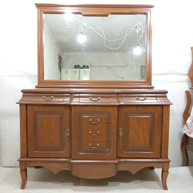 آینه کنسول مدل پیانوئی وسط کشو فروش به صورت نقد و اقساط چوب راش گرجستان ضمانت 36 ماهه بسیار شیک و زیبا