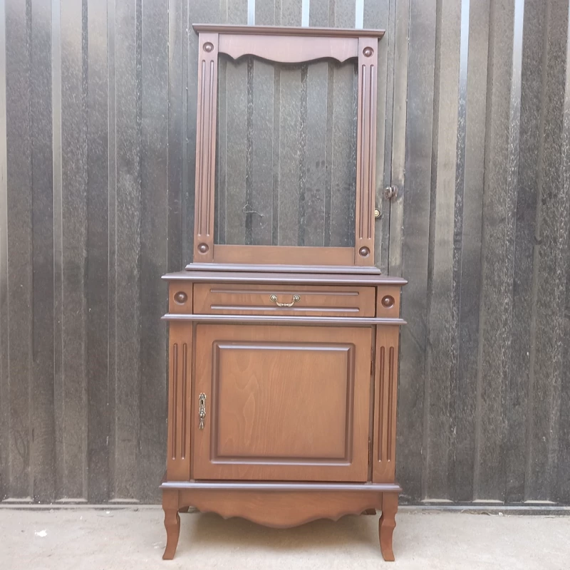 آینه کنسول مدل یاس تک درب فروش به صورت نقد و اقساط چوب راش گرجستان بسیار شیک و زیبا