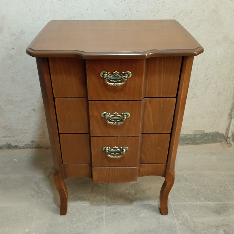 میز تلفن  سه کشو قابدار چوب راش گرجستان ضمانت 36 ماهه بسیار شیک و زیبا