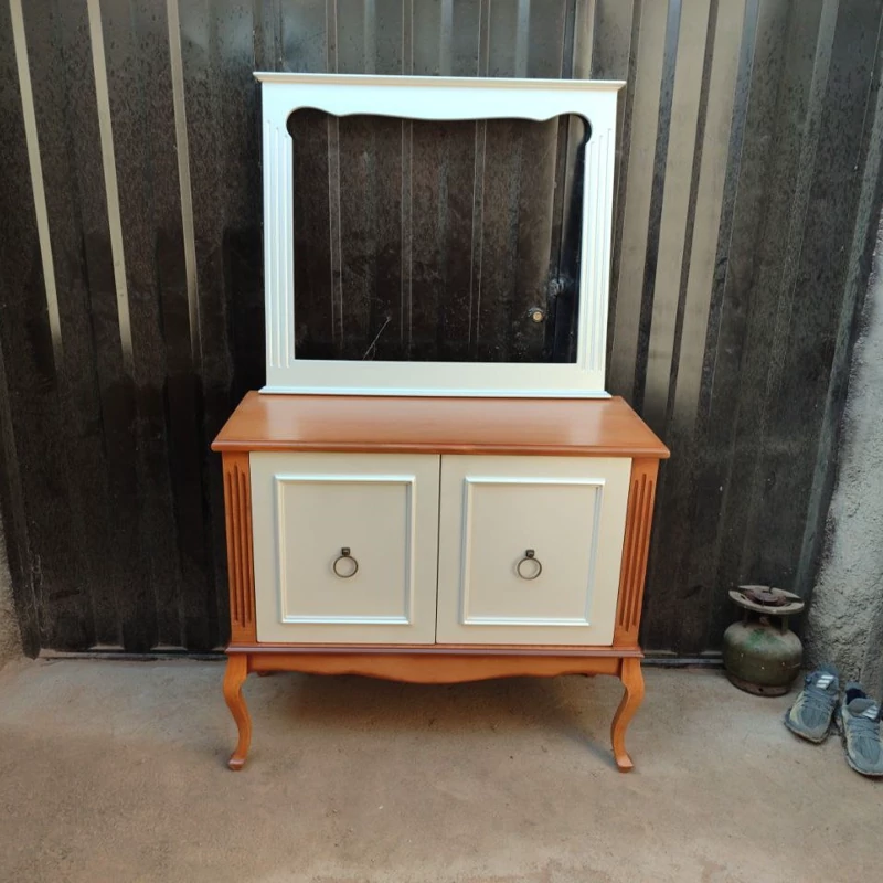 آینه کنسول مدل سمن دو درب فروش به صورت نقد و اقساط چوب راش گرجستان ضمانت 36 ماهه بسیار شیک و زیبا